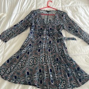 Express wrap dress size M